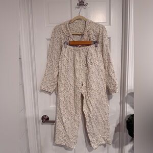 Floral Print Pajama Set